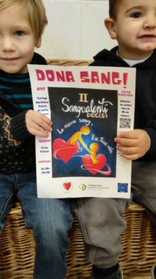 Dona sang al Santíssim. Apunta't en www.sangvalenti.es. Dilluns 13 de febrer.
josócdelsantíssim
colegiosdiocesanos
sangvalentídiocesà